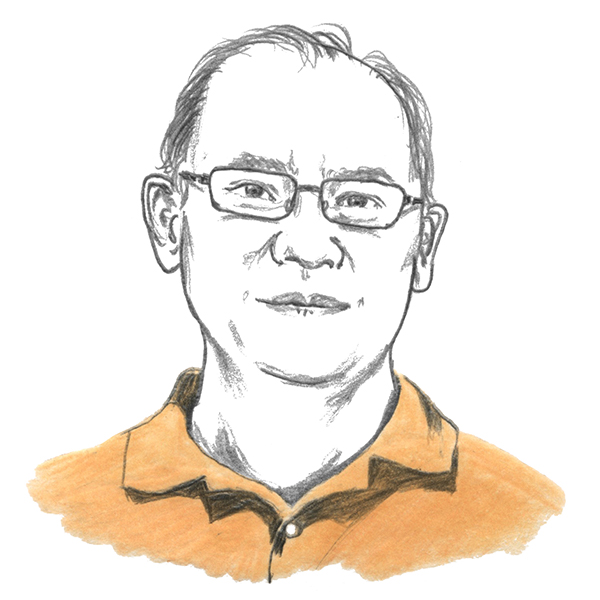 An illustration of professor Jean-Paul Lam