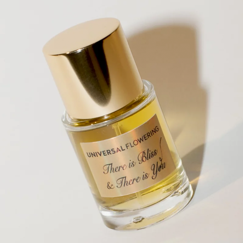 A bottle of genderless fragrance  