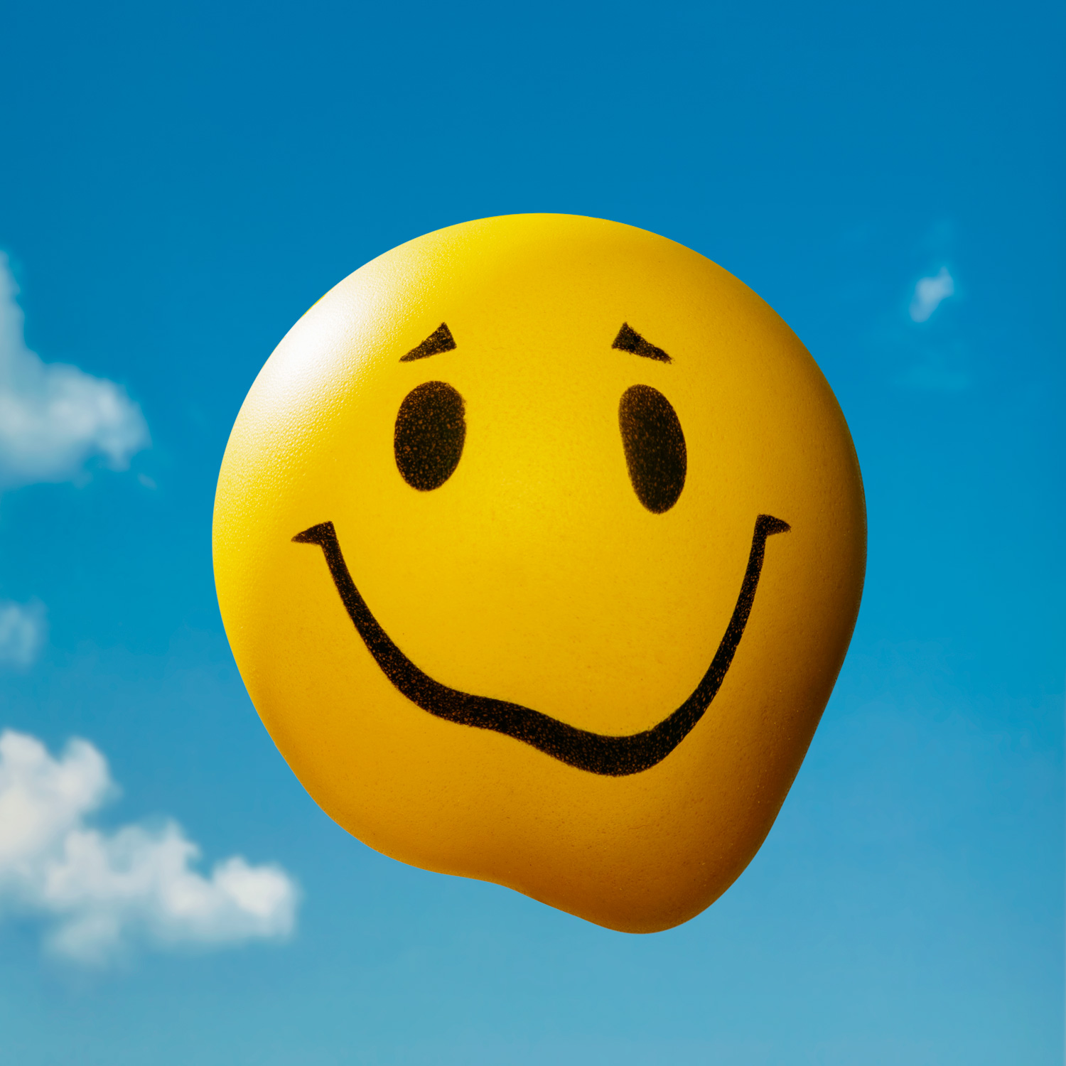 An illustration of a smiling face