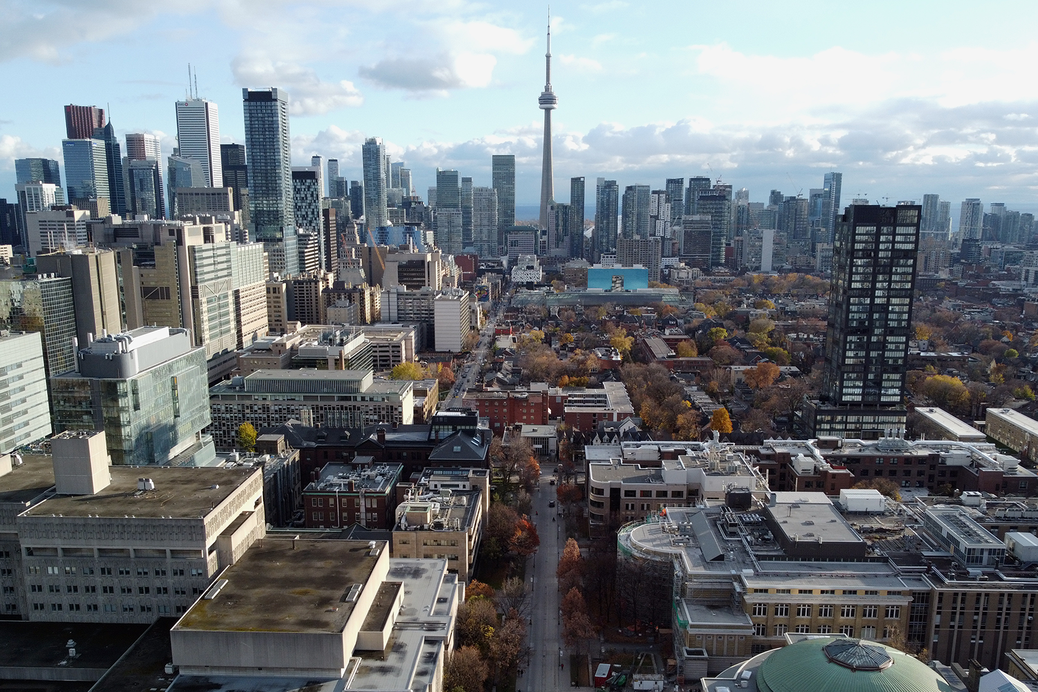A photo of downtown Toronto