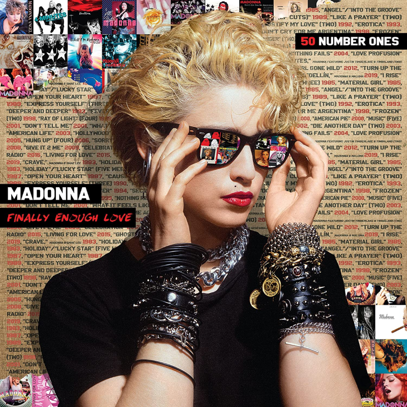 A cover of Madonna's Finally Enough Love album 