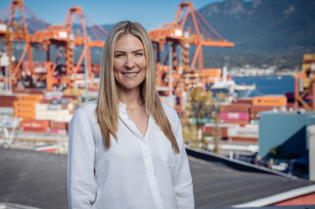 Heather Wright, vice president of people and technology at the BC Maritime Employers Association (BCMEA)