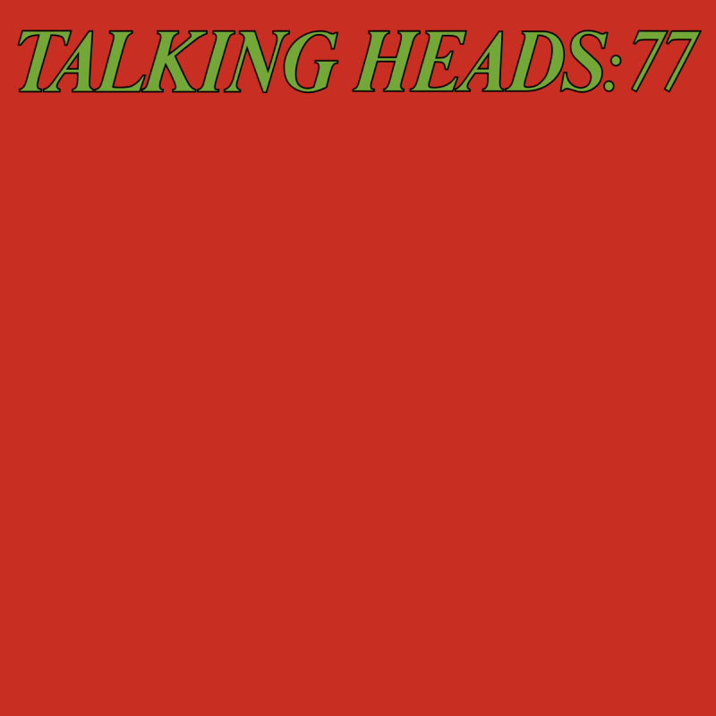 The Talking Heads album cover: 77 