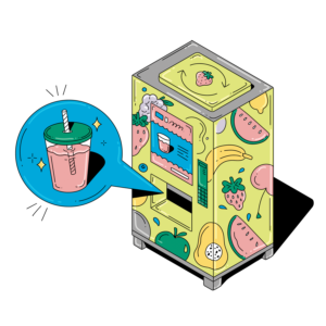 A food recycling illustration 