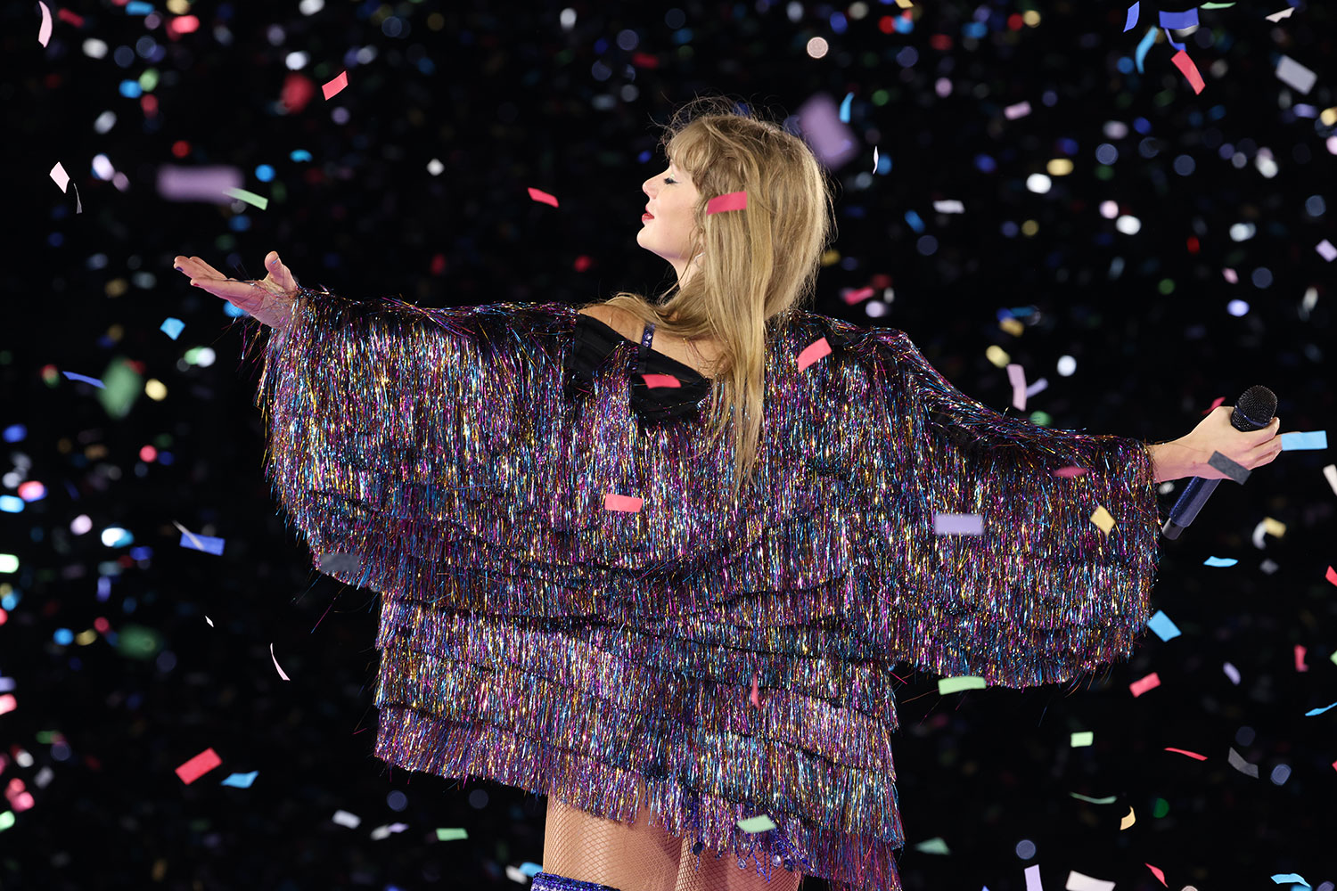 Taylor Swift at her Eras Tour