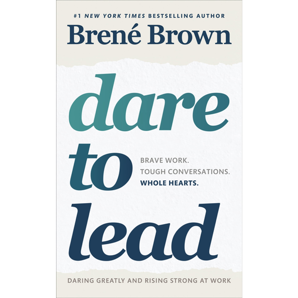 The cover of Brene Brown's book, Dare to Lead