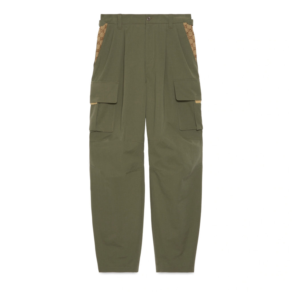 A pair of Gucci cargo pants